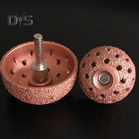 1 Set Tire Buffing Wheel Bowl with Holes Professional Car Tire Repair Grinding Head Workshop Supply