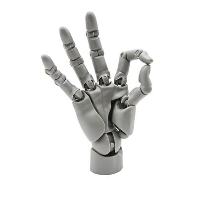 Bewegliches Gelenk Finger Gashapon 1/2 Handmodell 1:1 Handflächenmalerei Kunst Miniaturmodell Referenzwerkzeug Hand Desktop Dekoration