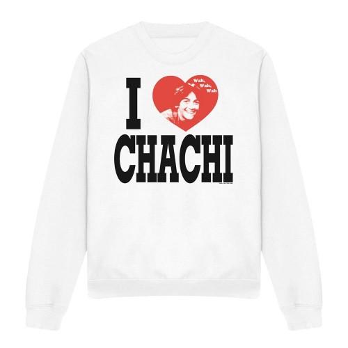 Happy Days Unisex Adult I Heart Chachi Sweatshirt