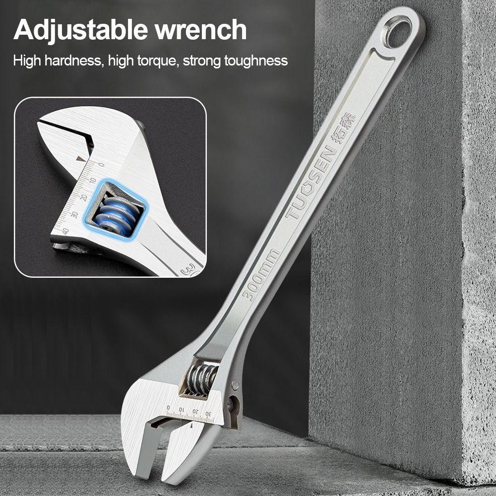 High-Carbon Steel Spanner Long Handle Heavy Duty Wrench New Repair Tools