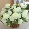 1PC Fall Artificial Peony Flowers Silk Hydrangea Rose Living Room Home Vase Garden Wedding Bridal Bouquet Diy Party Decoration