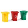 3Pcs Trash Can Toy Bright-colored Portable ABS Kids Garbage Truck's Trash Cans Toy Shooting Props