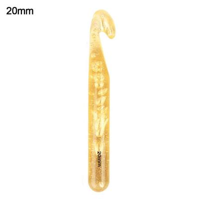 New Plastic Crochet Hooks Large Sizes Long Knitting Needles Crocheting Needles DIY Sewing Accessories