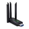 1300Mbps USB WiFi Card 2.4/5Ghz Double Band 4 External Antennas For Wide Compatibility