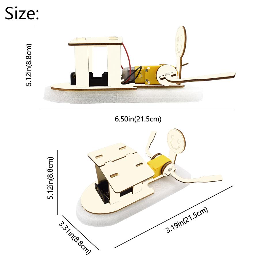 Zestaw szkolny do montażu łodzi Nauka Edukacja STEM Zabawki naukowe dla chłopców Zestaw do eksperymentów naukowych dla dzieci Zabawki edukacyjne dla dzieci