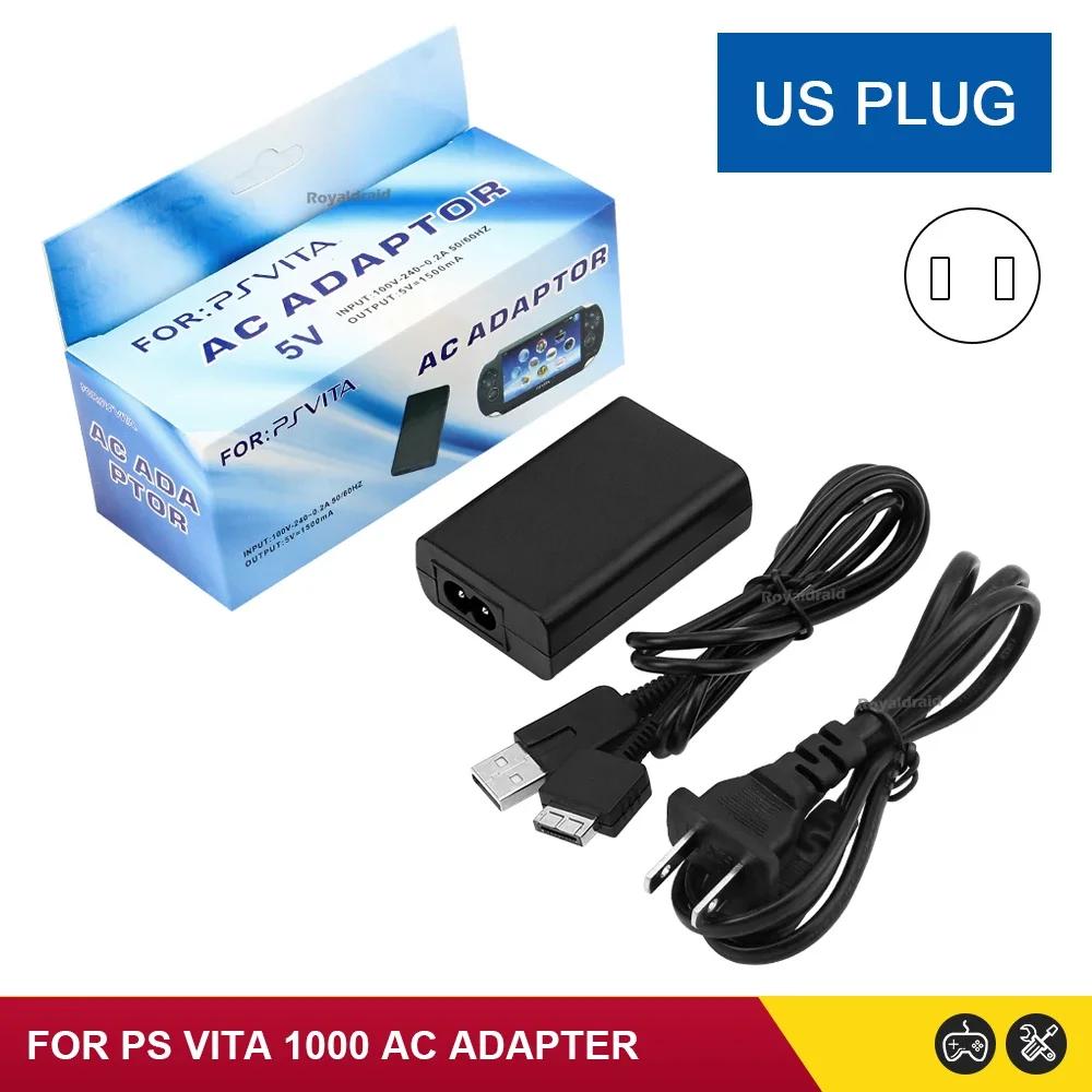 

НОВЫЙ EU US Plug Home Charger Power Supply 5V AC Adapter USB Charger Cable Cord для Playstation Psvita PS Vita PSV 1000 Game