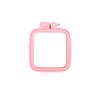 Needle Craftsmanship Embroidery Bandage Embroidery Hoops Embroidery Frame 70x75mm ABS Multi Color Plastic 145x165mm