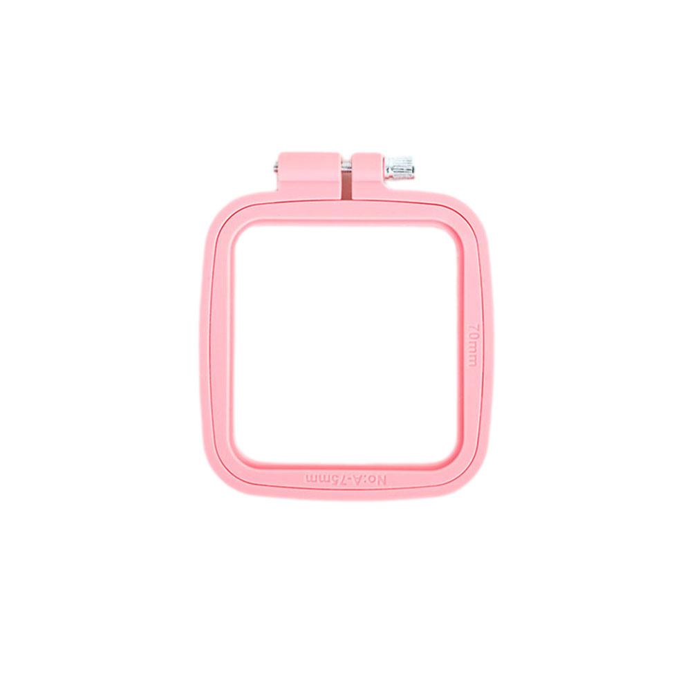 Needle Craftsmanship Embroidery Bandage Embroidery Hoops Embroidery Frame 70x75mm ABS Multi Color Plastic 145x165mm