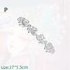 Gold Silver Floral Embroidery Cloth Patches Versatile Use DIY Craft Accessories for Stage Costume Home Textile Decor