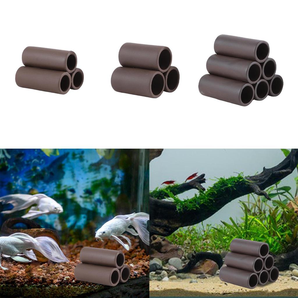 Aquarium Keramik Versteckhöhle, Fischzuchtbecken Deko Versteck Ornament