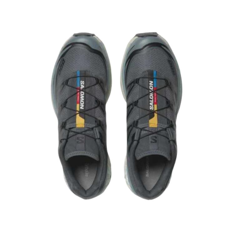 SALOMON XT-6 Casual Versatile Comfortable Trendy Durable Shock-Absorbing Breathable Low-Top Running Shoes Unisex Sneaker Light-Blue L47738600