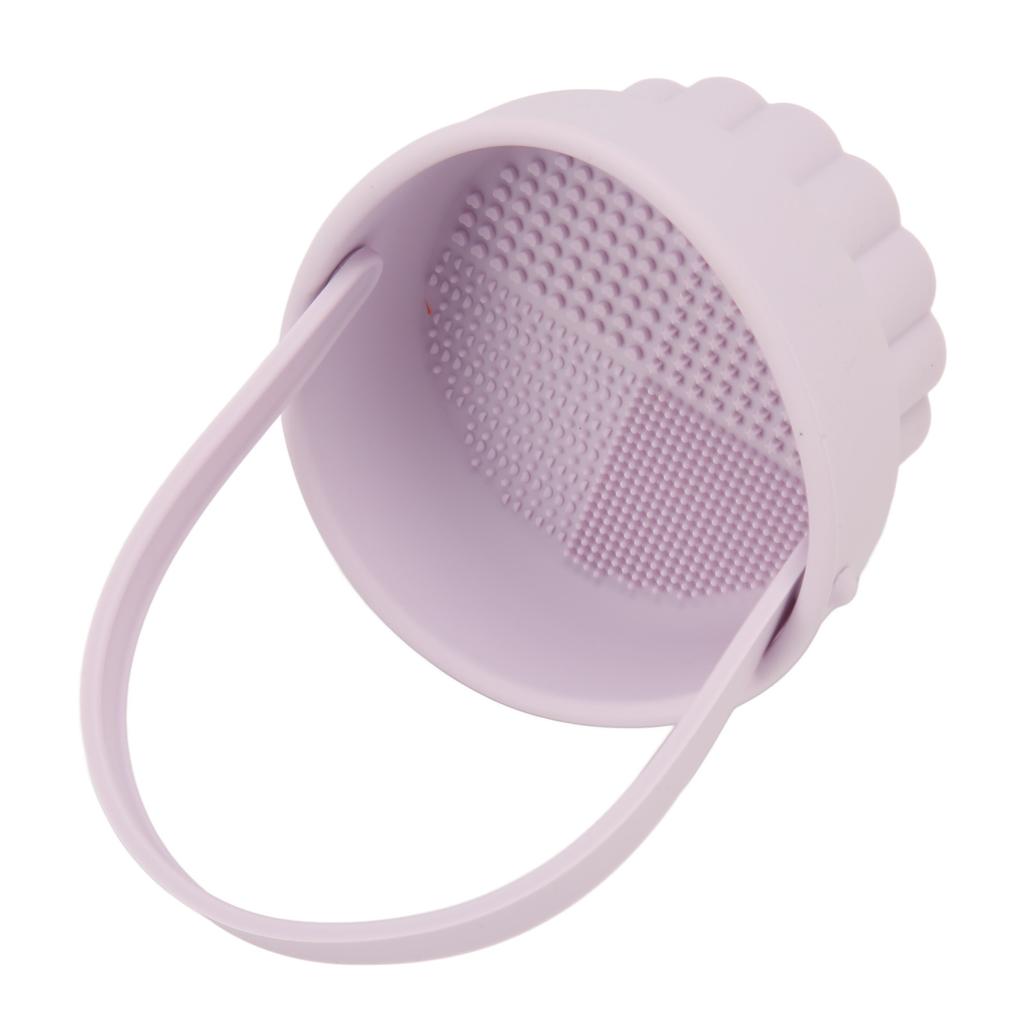 Silicone Makeup Brush Cleaner Quick Drying Multifunctional Cosmetic Sponge Brush Bristle Cleaning Bowl