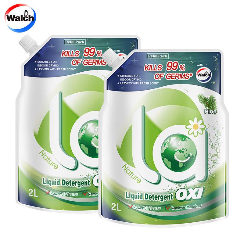 Walch Oxygen Wash Laundry Detergent Refill - Pine Scent