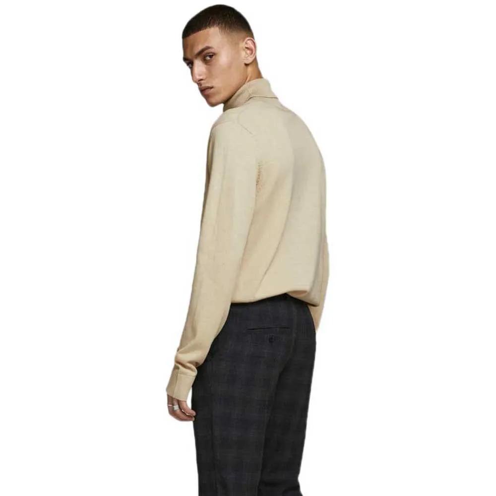 Jack & Jones Sweater Emil Knit Roll Neck Detail Melange
