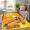 New Cartoon Naruto Carpets Kids Crawling Carpets Living Room Tea Table Mats Bedroom Rug Washable Floor Mats Household Area Mat