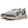 Li-Ning Yunhai Versatile Retro Thick Sole Height Increasing Shock Absorbing Non-Slip Wear-Resistant Support Low-Top Casual Shoes AGCT427-2