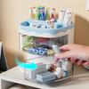 1PC Practical Pen Holder Office Desktop Student Desk Pen Holder Simple Cosmetics Brush Storage Rack,Desktop Storage Pen Holder