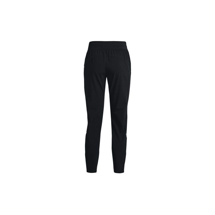 Under Armour Letter Stripe Training Woven Pants Women Bottoms Black 1365659-001