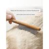 Pet Cat Dog Comb Solid Wood Row Comb Float Hair Cleaning Lint Wooden Handle Needle Comb Hair Handy Gadget Pet Supplies
