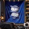 Nástěnná tapiserie s potiskem Birmingham City Látka do obývacího pokoje, ložnice, domácí dekorace