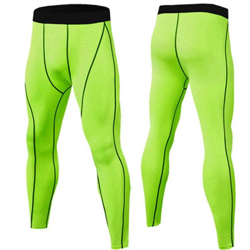 Męskie obcisłe legginsy kompresyjne do biegania, sportowe, męskie spodnie treningowe, spodnie do biegania, suche spodnie do jogi, szybki trening fitness