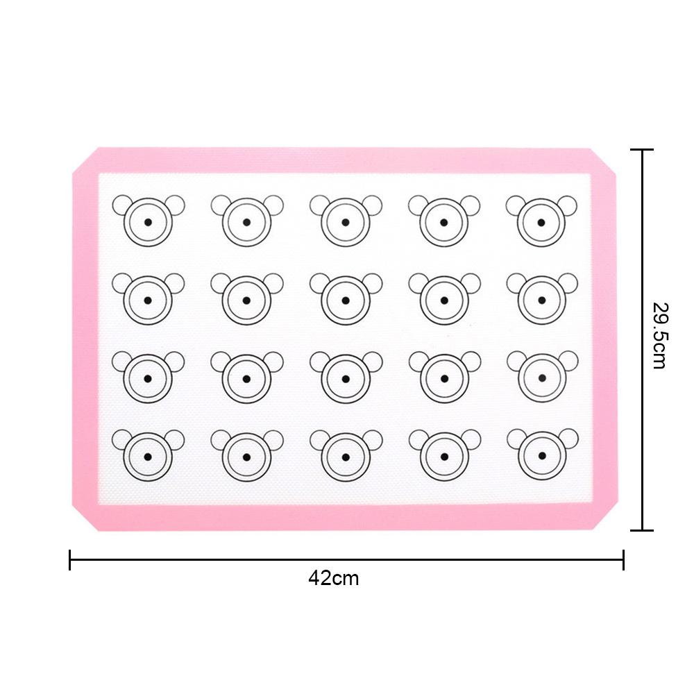 Silicone world Silicone Baking Mat for Bake Pans Macaroon/Pastry/Cookie/Bread Non-Stick Oven Sheet Liner Kitchen Bakery Tools