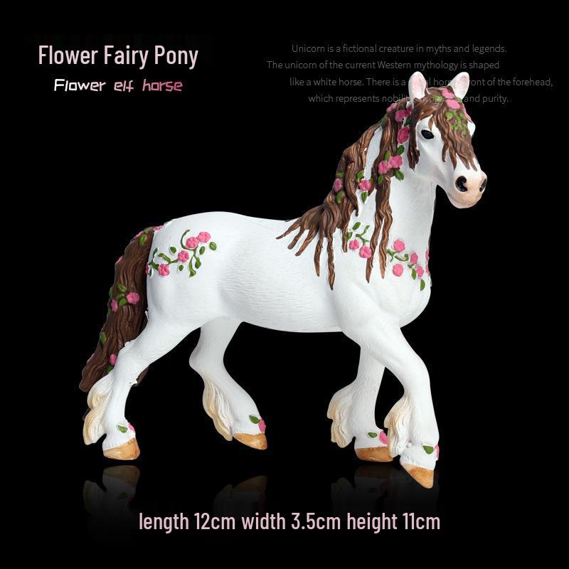 European Mythology Pegasus & Unicorn Model Toy Ornament