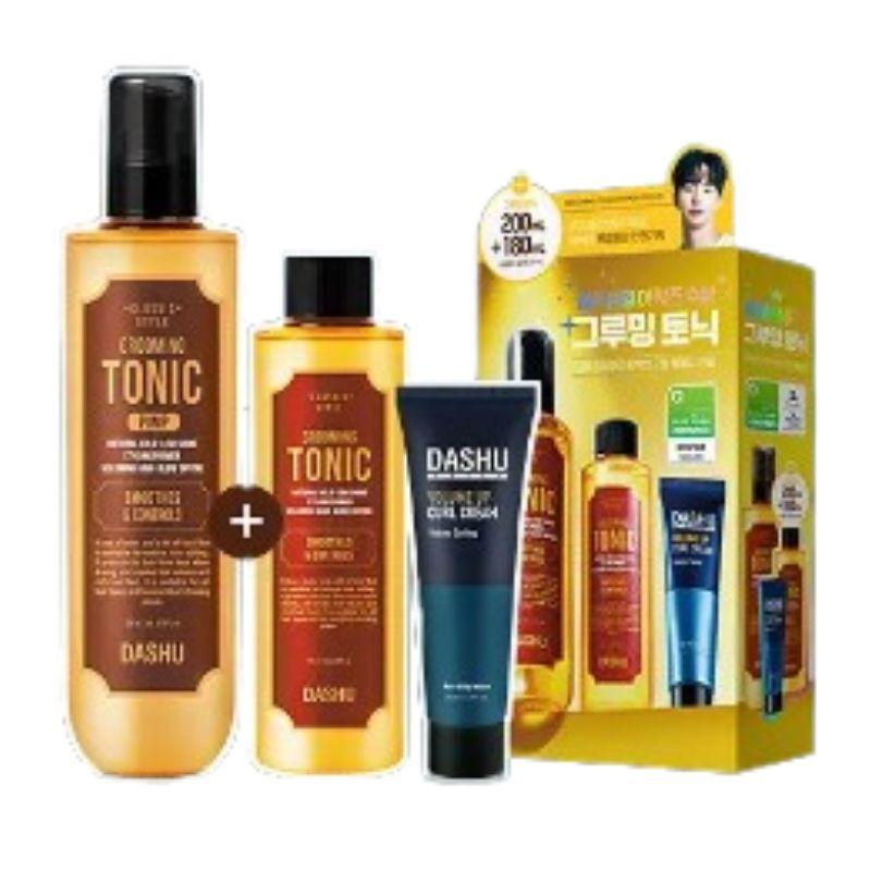 Dashu Grooming Tonic Pump 200ml Awards Limited Set (+180ml + Curl Cream 30ml)
