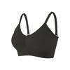 One-piece Chest Pad, Fixed Cup, Seamless Bra, Vest Type, Thin Style, Gathered and Supported, Large Size Sports Underwear.