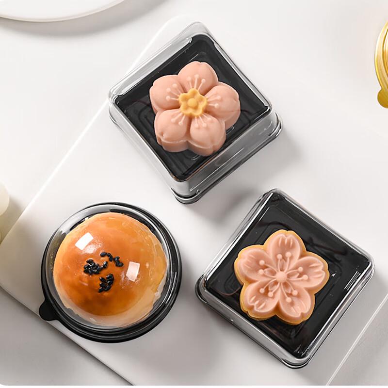 Einweg-Blisterverpackung für Eigelbgebäck & Mondkuchen (60-80g)