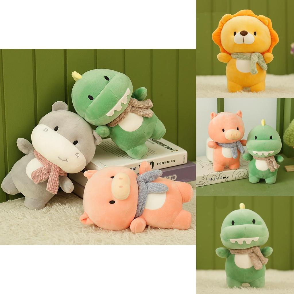 Soft And Adorable Animal Plush Toy Ornament For Any Age Lion Dinosaur