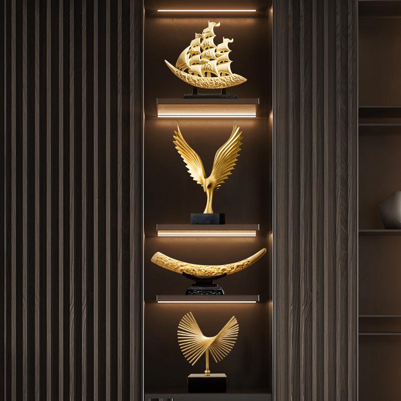 Modern Art Wine & Ornament Display Cabinet for Home or Office