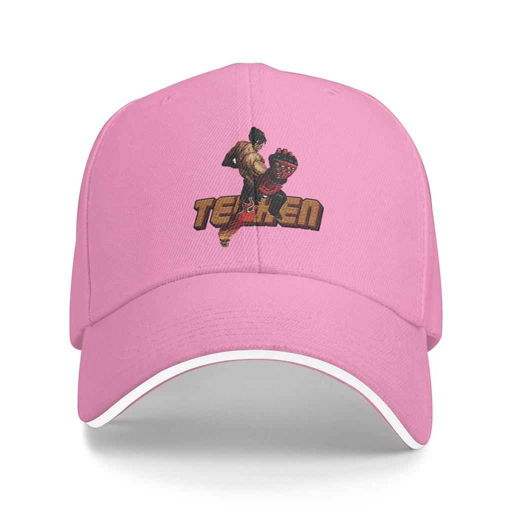 Tekken Japanese Fighting Game Sun Baseball Cap Summer Female Male Print Trucker Hat Wholesale Trendy Running Baseball Caps