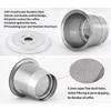 Reusable Stainless Steel K-Cup Filter  - Compatible with Keurig 1.0 Coffee Makers & Ninja, Eco-Friendly for Home/Office Daily Use YJKJ-Ninja01