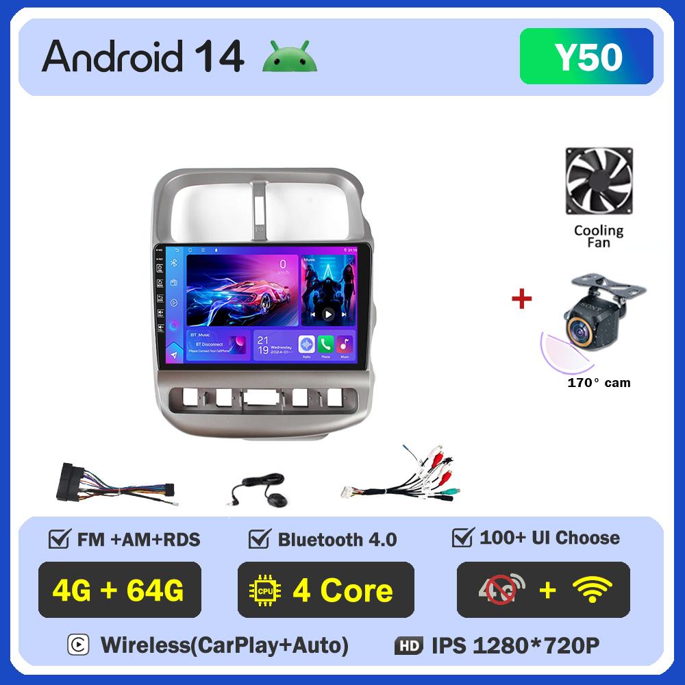 For Kia BONGO 2004-2012 Car Radio Player Car Carplay Screen Autoradio Mirror Link Car Intelligent Systems Touch Screen 8 Core 4G