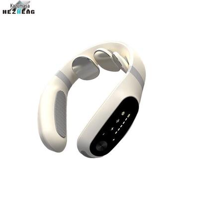 Hezheng Smart Electric Pulse Neck Massager with Heat and Remote CN Plug (adapter Included)