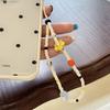 Koreanische Niedliche Sommerblumen Perlen Handyketten Anhänger Riemen Für iPhone Zubehör Mädchen Schmuck Armband Hängeschnur Kordel Geschenk