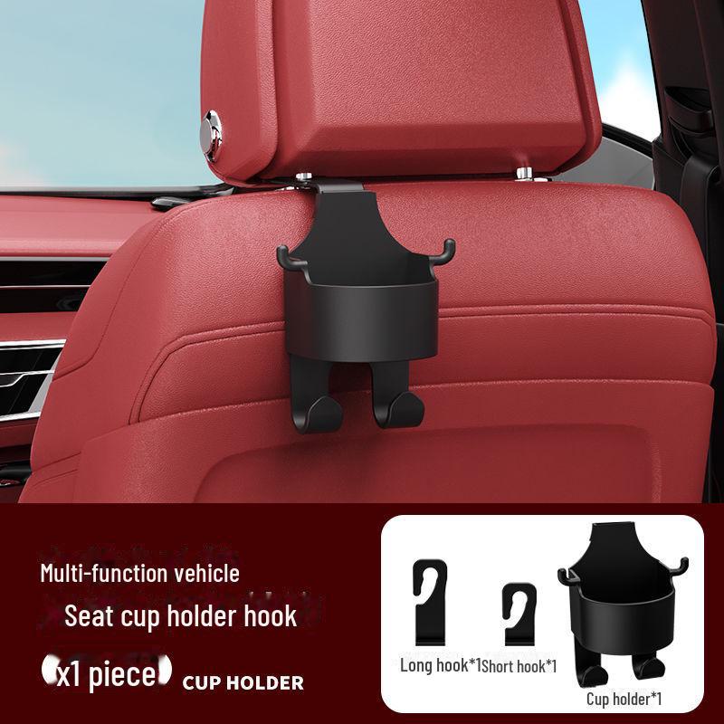 Multifunctional Car Hooks with Built-in Cup Holders and Phone Holders - Essential Supplies for Every Ride