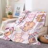 Trendy Brand T-tokidokis Cartoon Cute Blanket Warm And Soft Suitable For Bedroom Living Room Sofa Bed Office Travel Camping