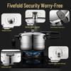 SUPOR 5.2L Stainless Steel Pressure Cooker