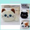 Adorable Cat Coin Purse Plush Coin Pouch Cute Headphone Bag For Kids And Students