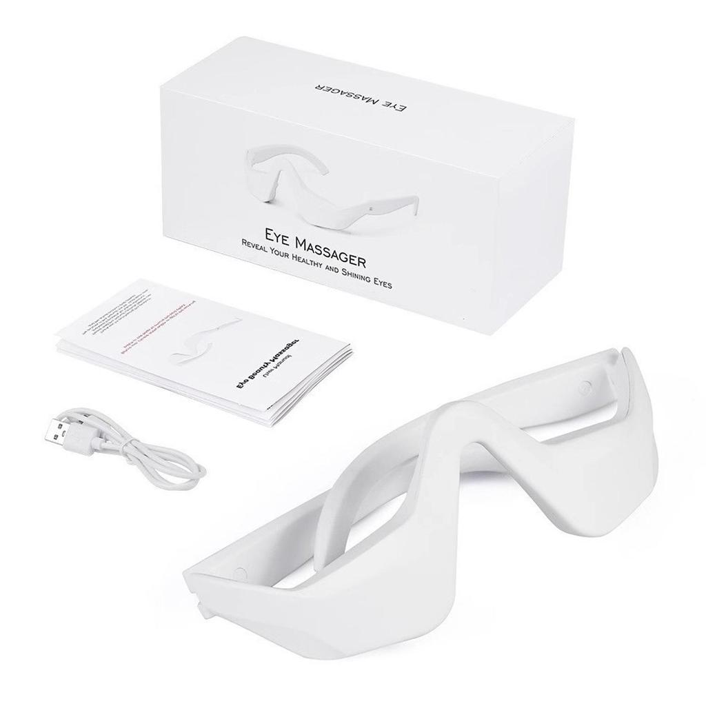 Smart Red Light Eye Massager: Rechargeable Eye Beauty & Protection Device