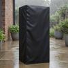 Upright Refrigerator Cover Oxford Cloth Vertical Fridge SilverCoated 56x59x87cm