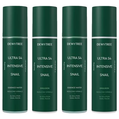 Dewytree Ultra S4 Intensive Snail Essence Water 150ml + Emulsion 150ml, 2 Sets
