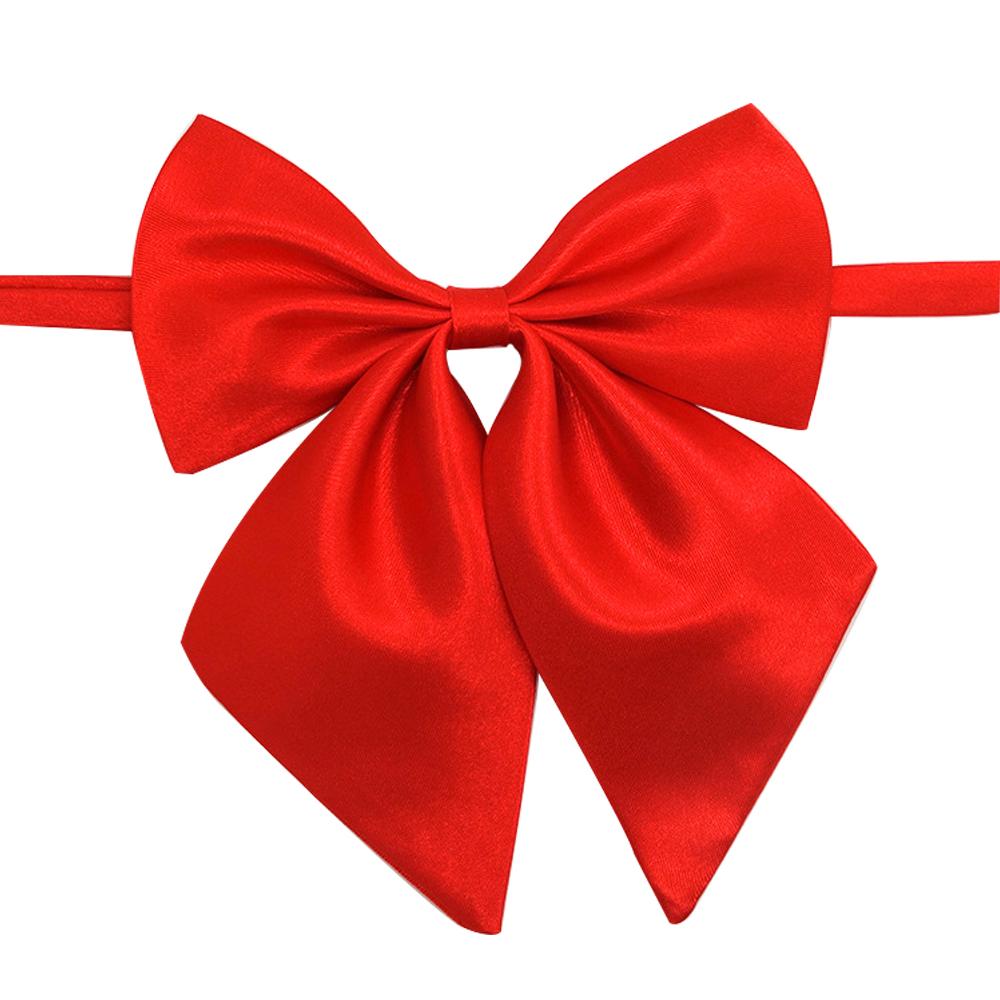25/50/100pcs Solid Dog Bow Tie Adjustable Large Dog Bowties/Neckties Pet Dog Big Bows Bowties Pet Dog New Year Grooming Supplies