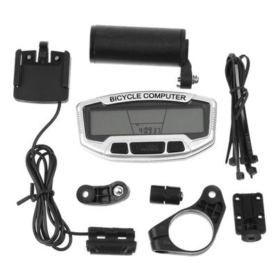 Waterproof Bike Bicycle Digital LCD Computer Odometer Speedometer Velometer Auto Backlight 27
