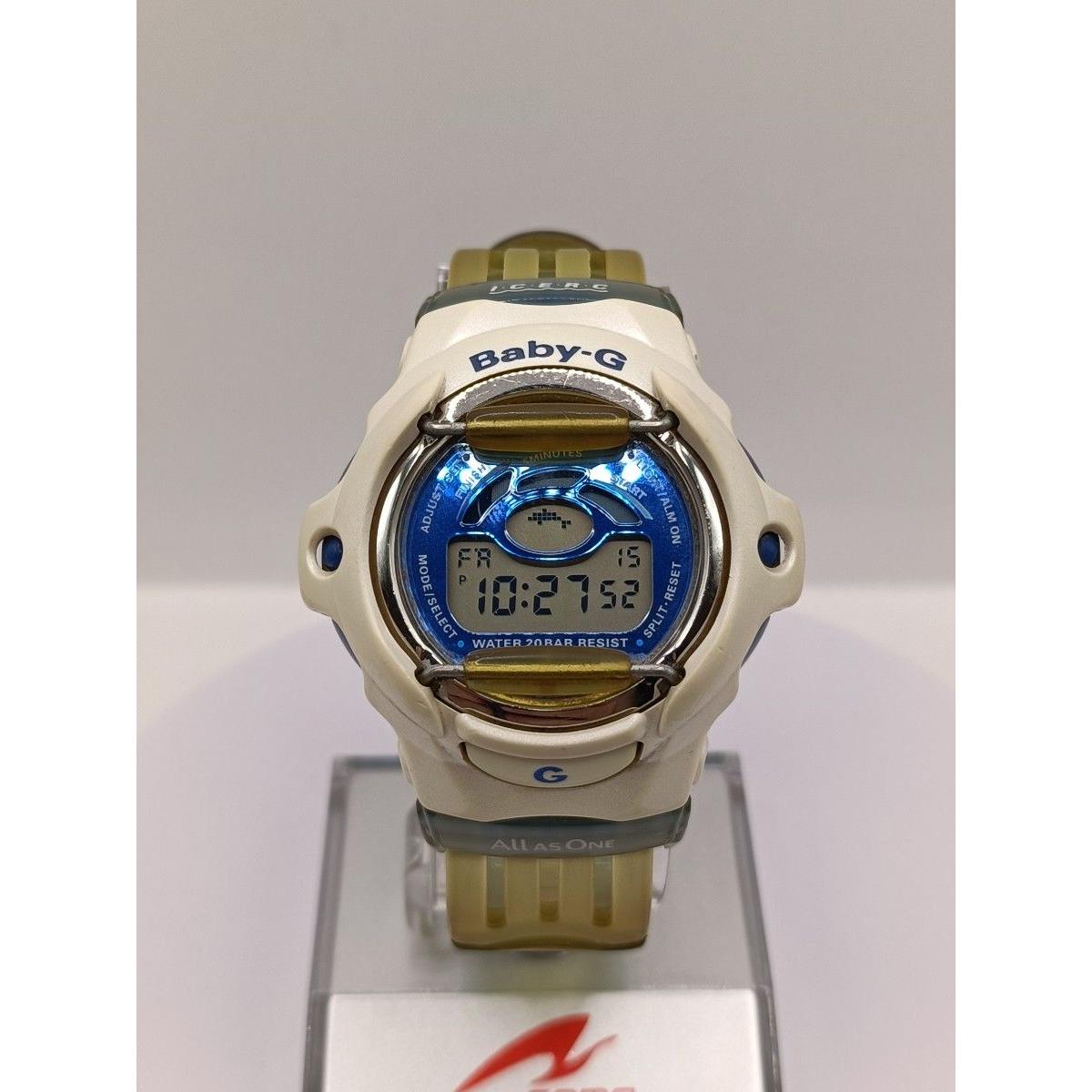 Battery replaced Casio Baby-G BGR-231K Limited Dolphin Whale Model Blue Digital