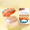Baby Formula Storage Container, 400ml, Orange, Plastic/Silicon, for Infant Formula
