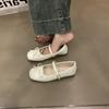 French Bow Mary Jane Shoes Ballet Shoes Flat Shoes Spring Retro Gentle Shallow Mouth Single Shoes Women's Shoes Soft Sole