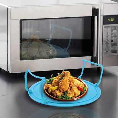 Heating Shelf Rack Microwave Oven Tray Double Insulated Heating Kitchen Rack